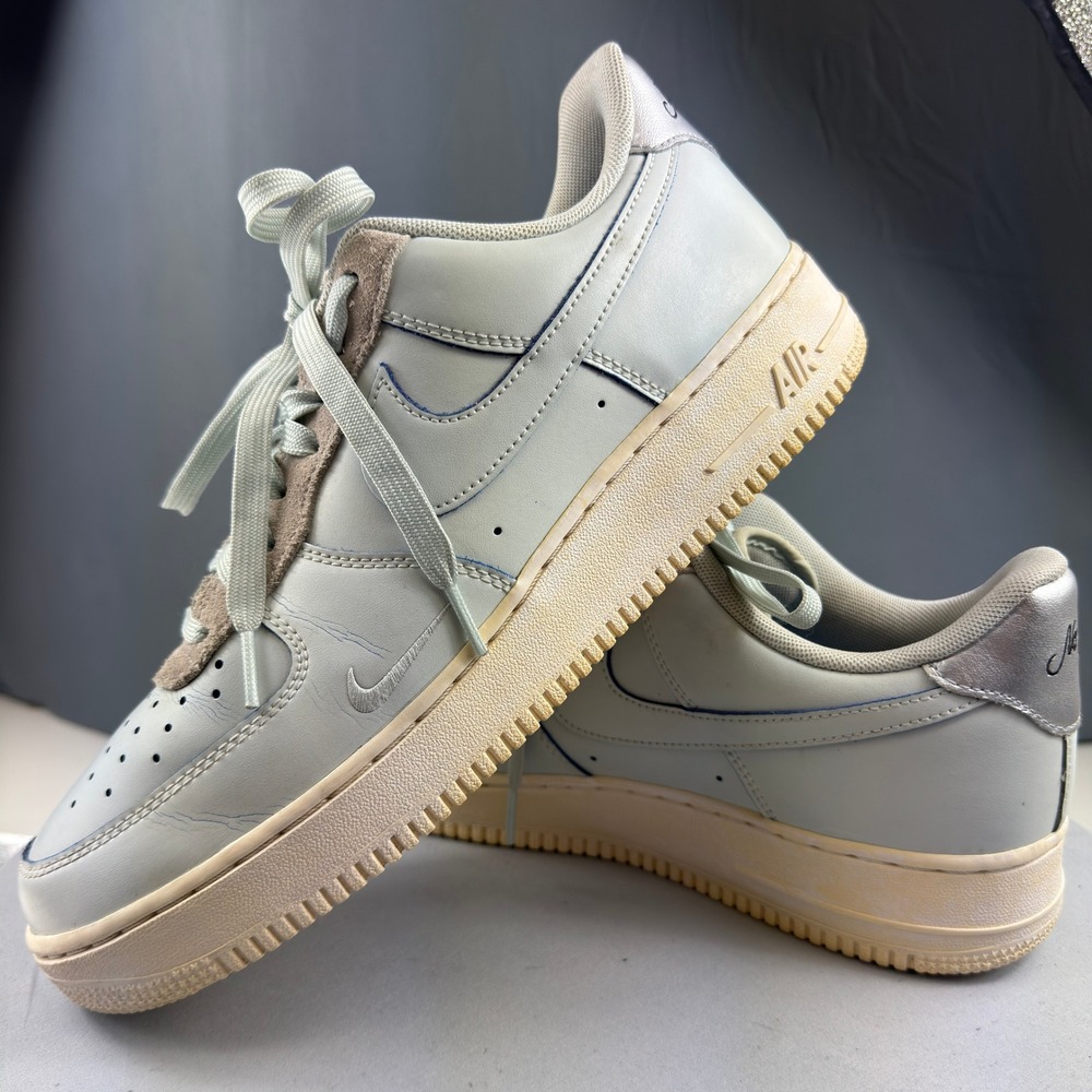 Nike Air Force 1 Low LV8 Devin Booker Moss Point Mens Size 10.5 Gray CJ9716-001